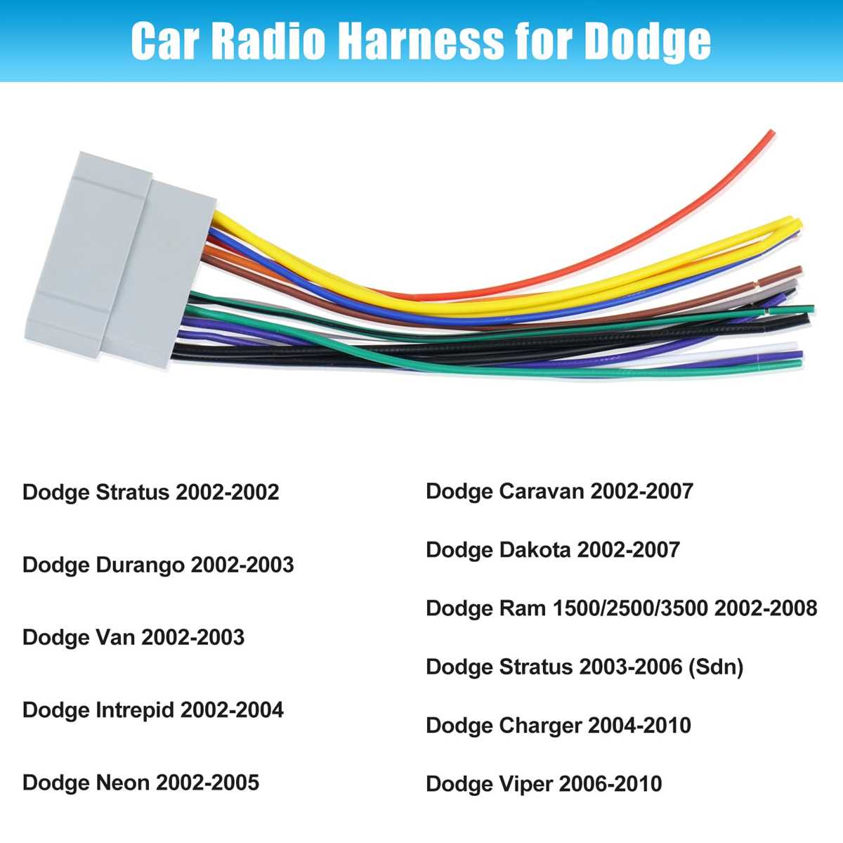 2004 dodge dakota radio wiring diagram