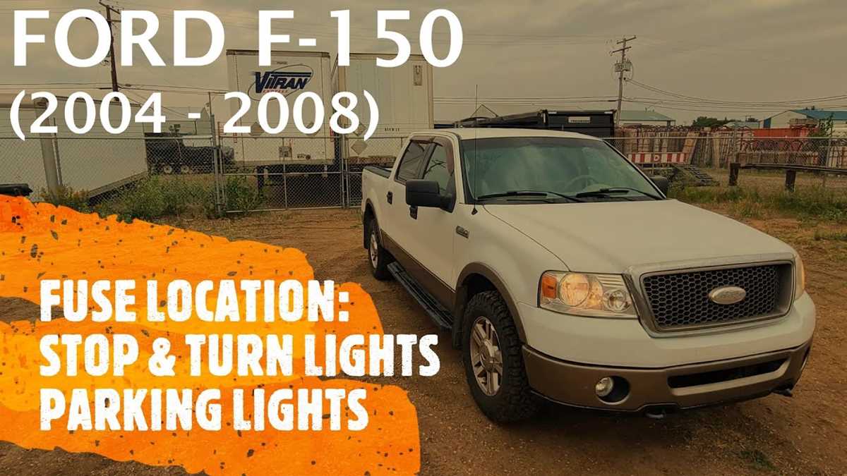 2004 ford f150 tail light wiring diagram
