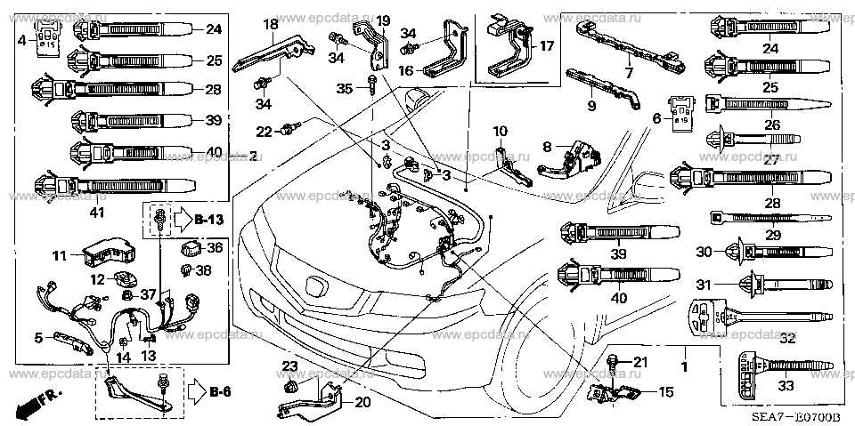 2004 honda accord wiring harness diagram
