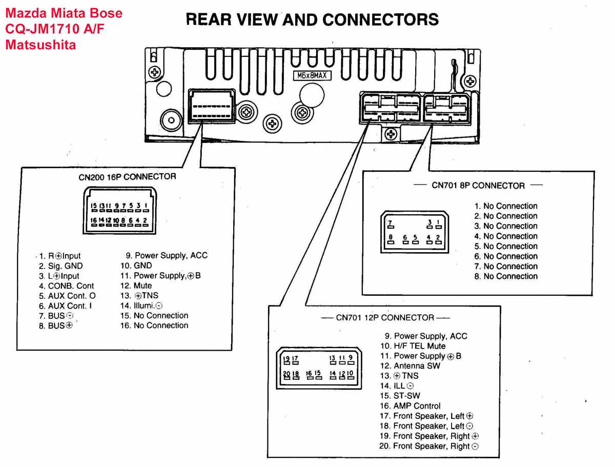 2004 mazda rx8 radio wiring diagram