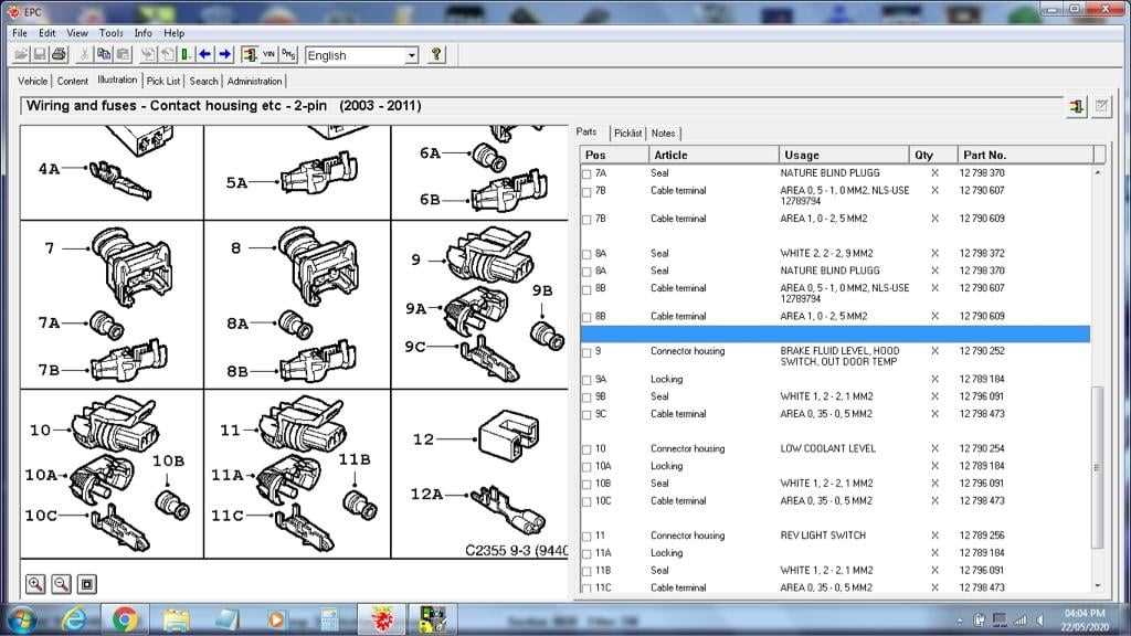 2004 saab 9 3 wiring diagram