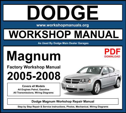 2005 dodge magnum wiring diagram