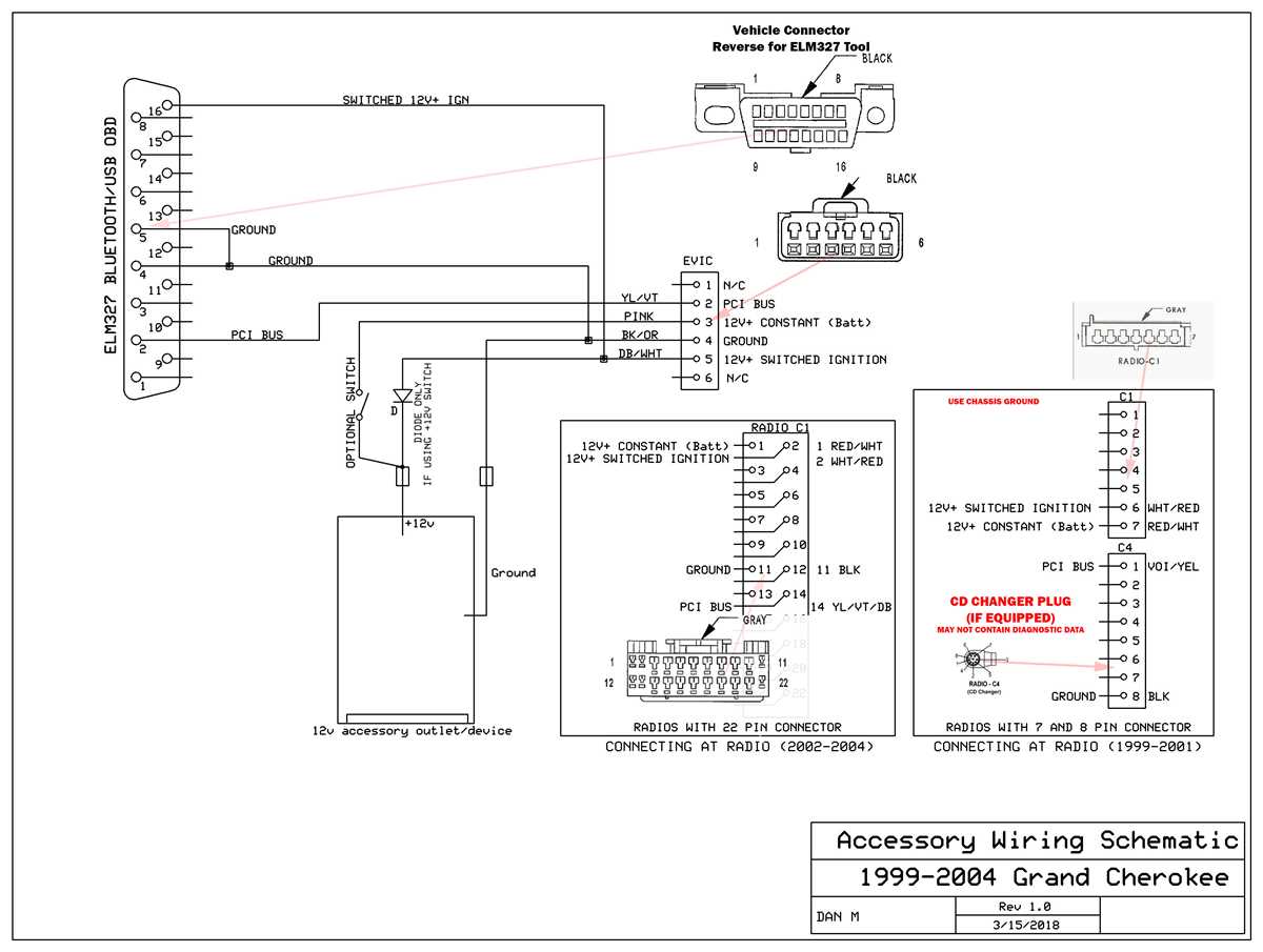 2005 jeep grand cherokee laredo radio wiring diagram