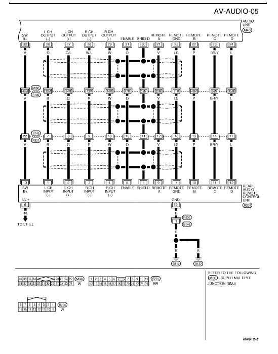 2005 nissan sentra stereo wiring diagram