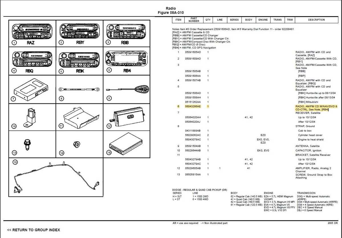 2005 dodge ram 1500 radio wiring diagram
