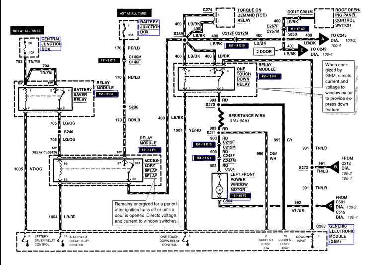 2005 ford f150 headlight wiring diagram