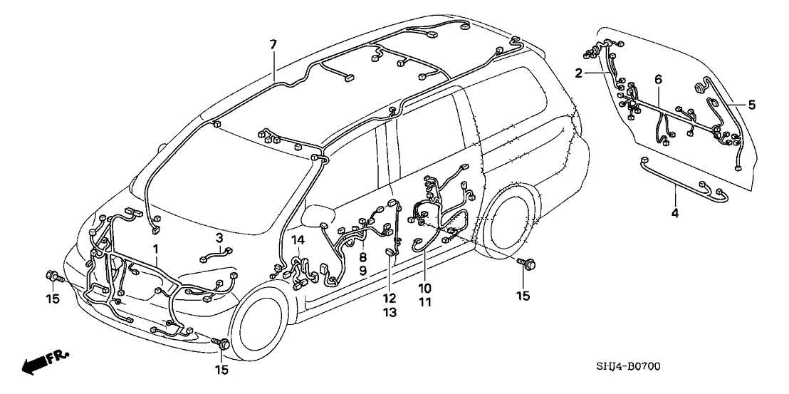 2005 honda odyssey wiring diagram