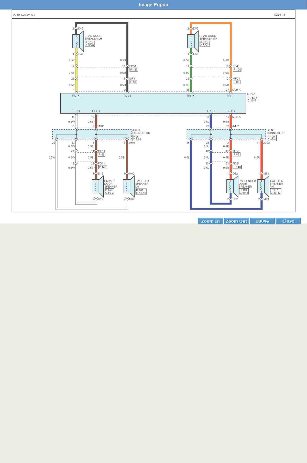2005 hyundai santa fe radio wiring diagram