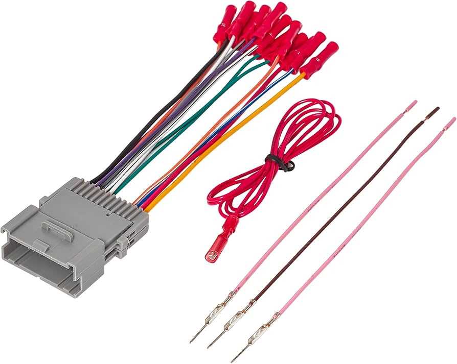2005 trailblazer radio wiring harness diagram