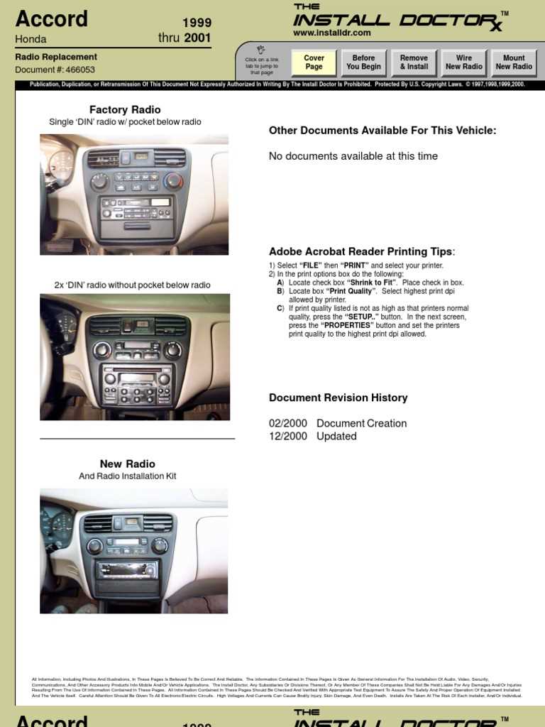 2006 honda accord radio wiring diagram
