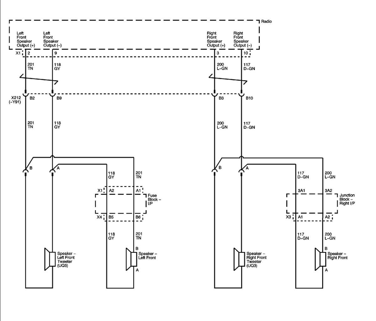 2006 silverado speaker wiring diagram 2006 silverado speaker wiring diagram