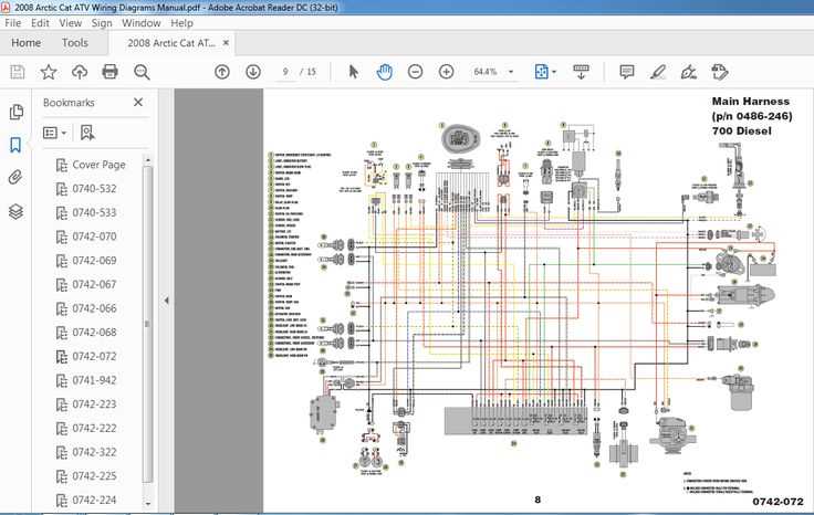 2006 arctic cat 400 wiring diagram