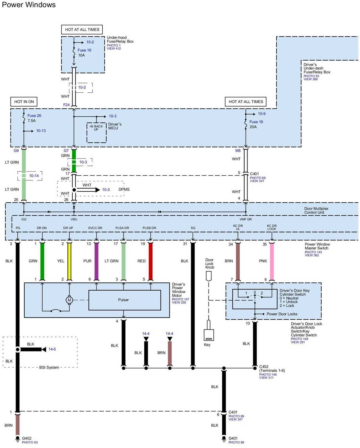 2006 honda odyssey wiring diagram