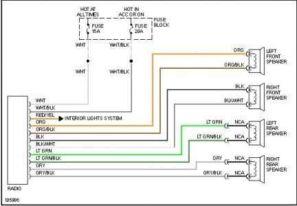 2006 pontiac g6 rear speaker wiring diagram