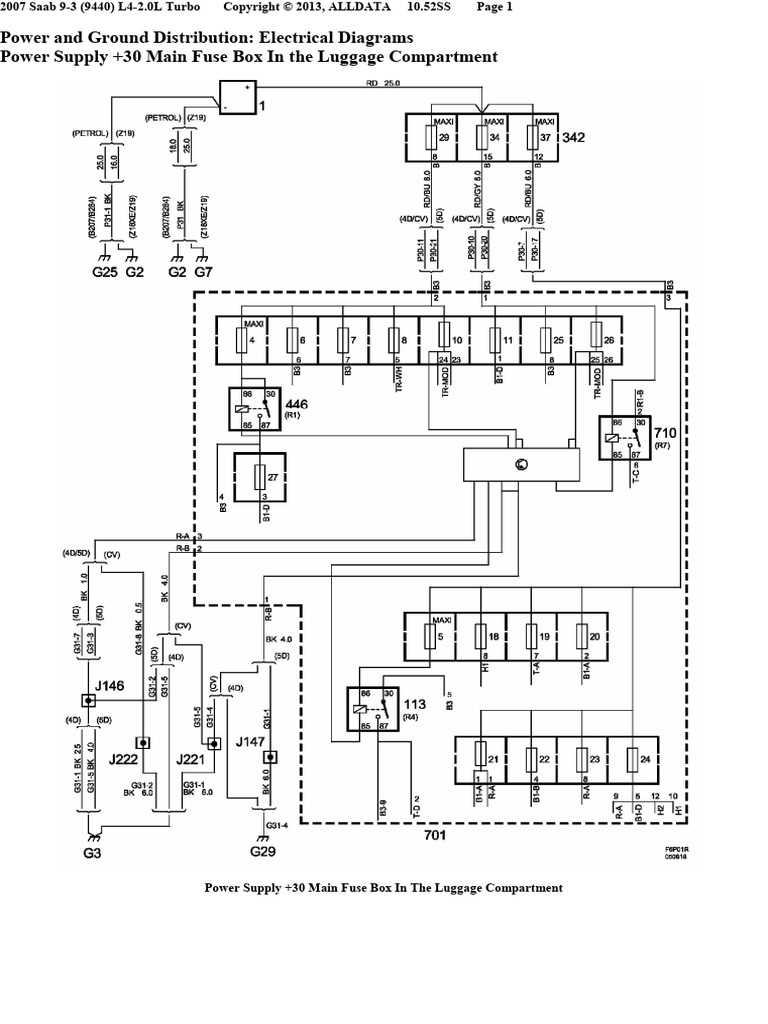 2006 saab 9 3 wiring diagram