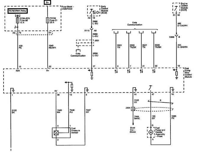 2007 chevy silverado fuel pump control module wiring diagram