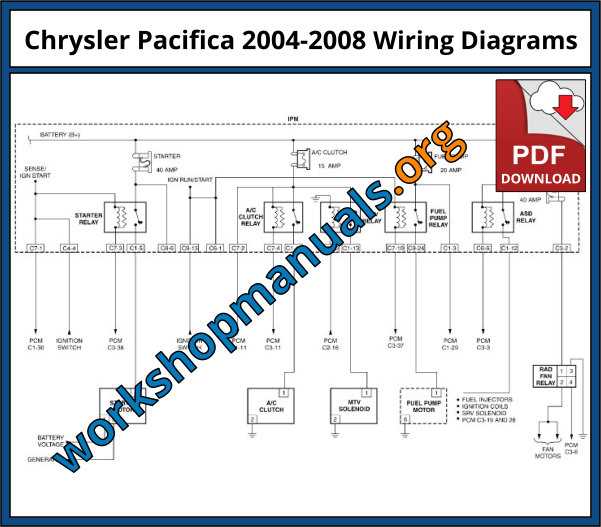 2007 chrysler pacifica 4.0 schematic diagram