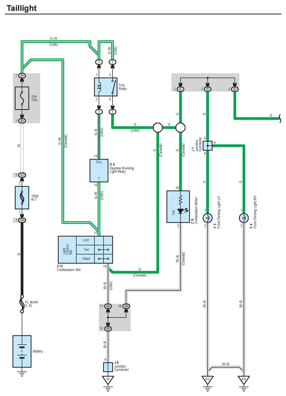 2007 corolla wiring diagram
