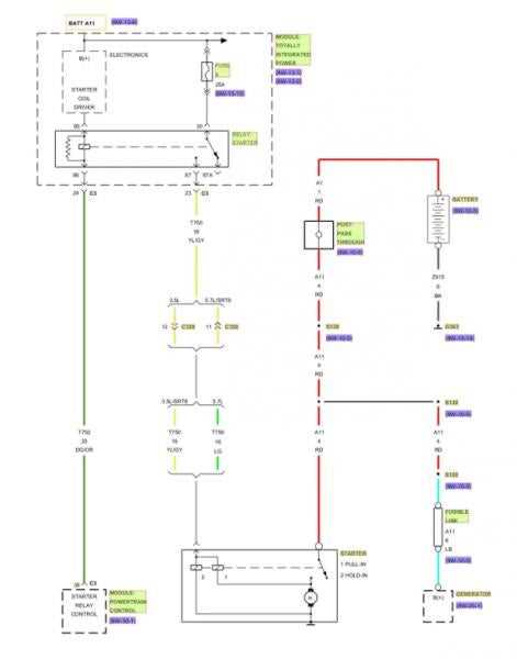 2007 dodge charger starter wiring diagram