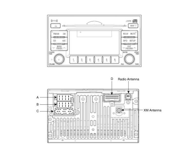 2007 kia sedona radio wiring diagram
