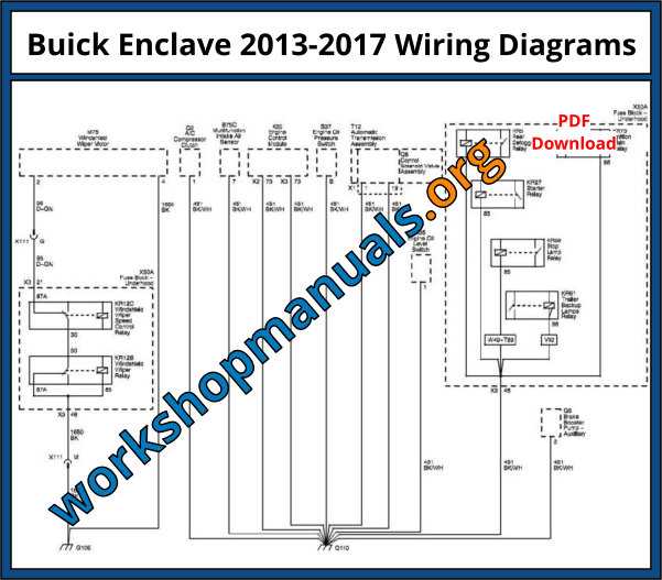 2008 buick enclave wiring diagram