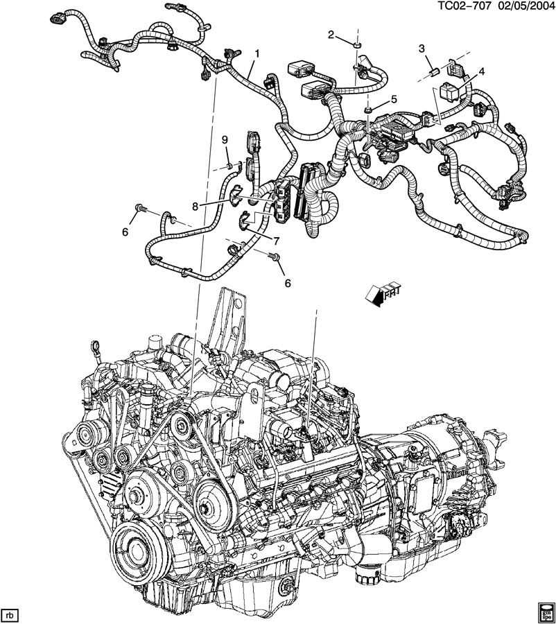2008 chevy silverado engine wiring harness diagram