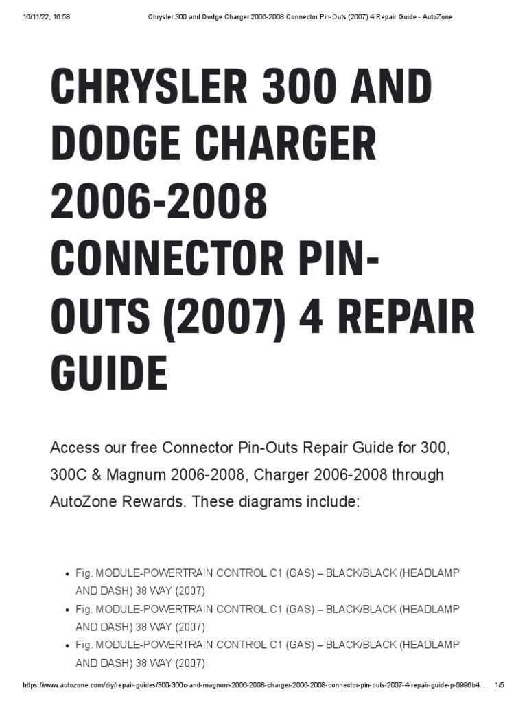 2008 chrysler 300 wiring diagram 2008 chrysler 300 wiring diagram