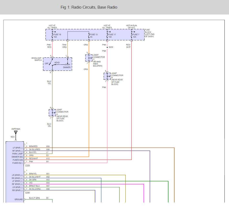 2008 dodge ram 1500 stereo wiring diagram