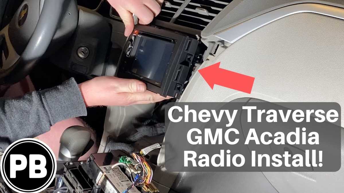 2009 chevy traverse radio wiring diagram