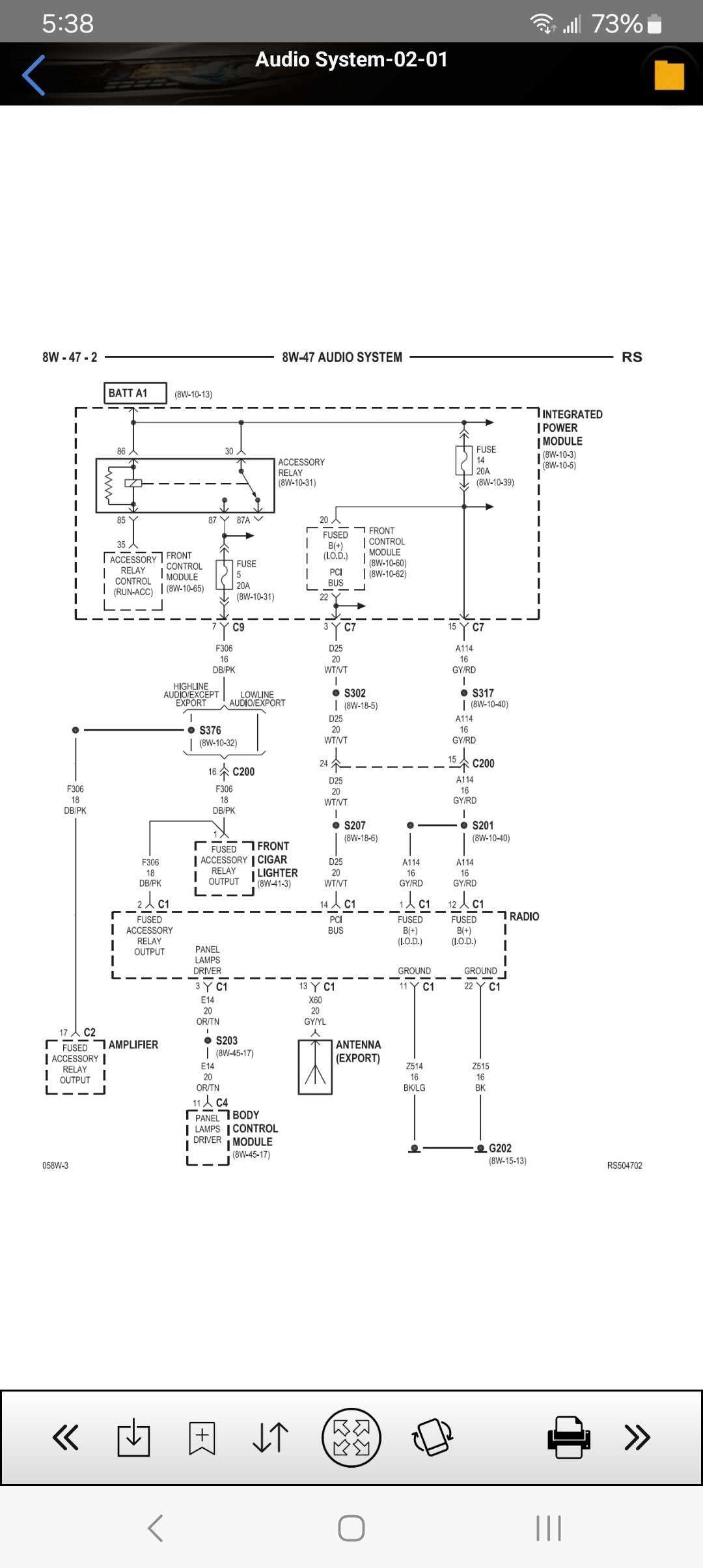 2010 dodge grand caravan wiring diagram
