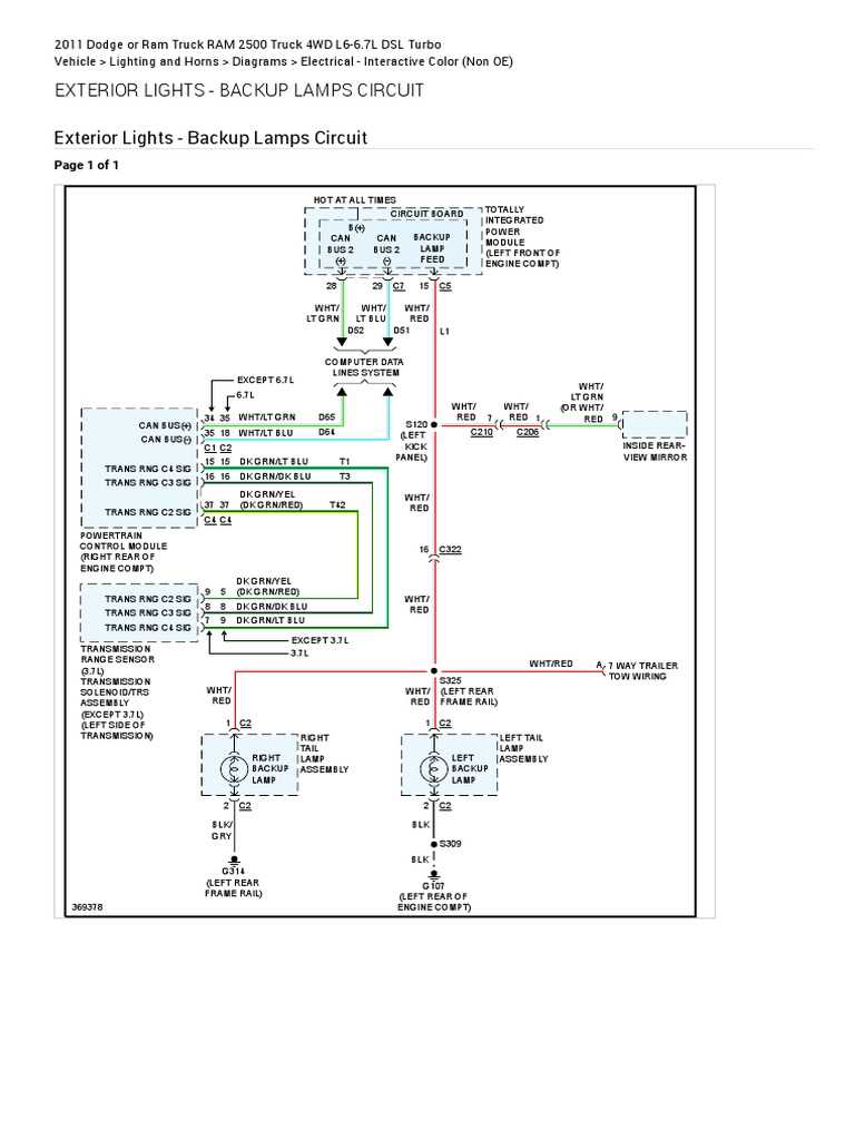 2011 dodge ram 1500 wiring diagram free