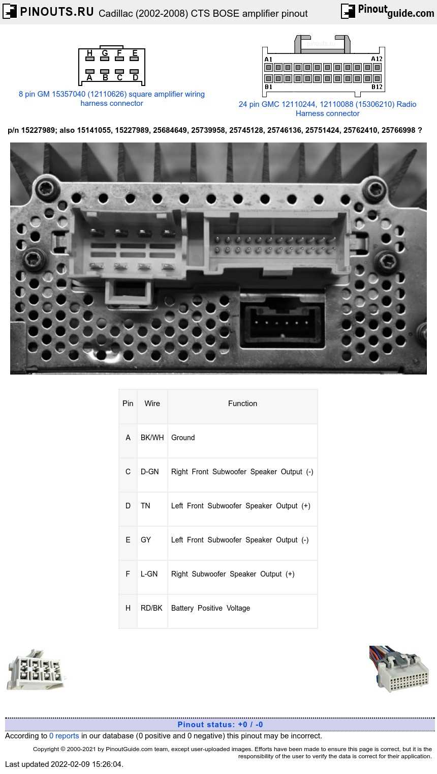 2011 cadillac cts stereo wiring diagram