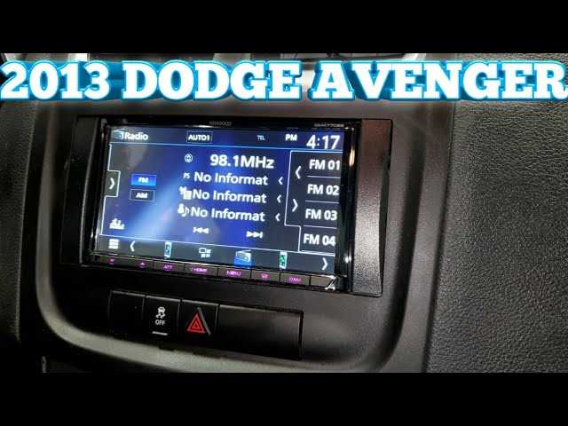 2012 dodge avenger stereo wiring diagram