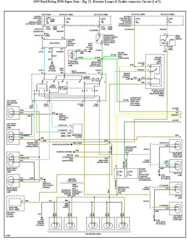 2012 f250 trailer wiring diagram