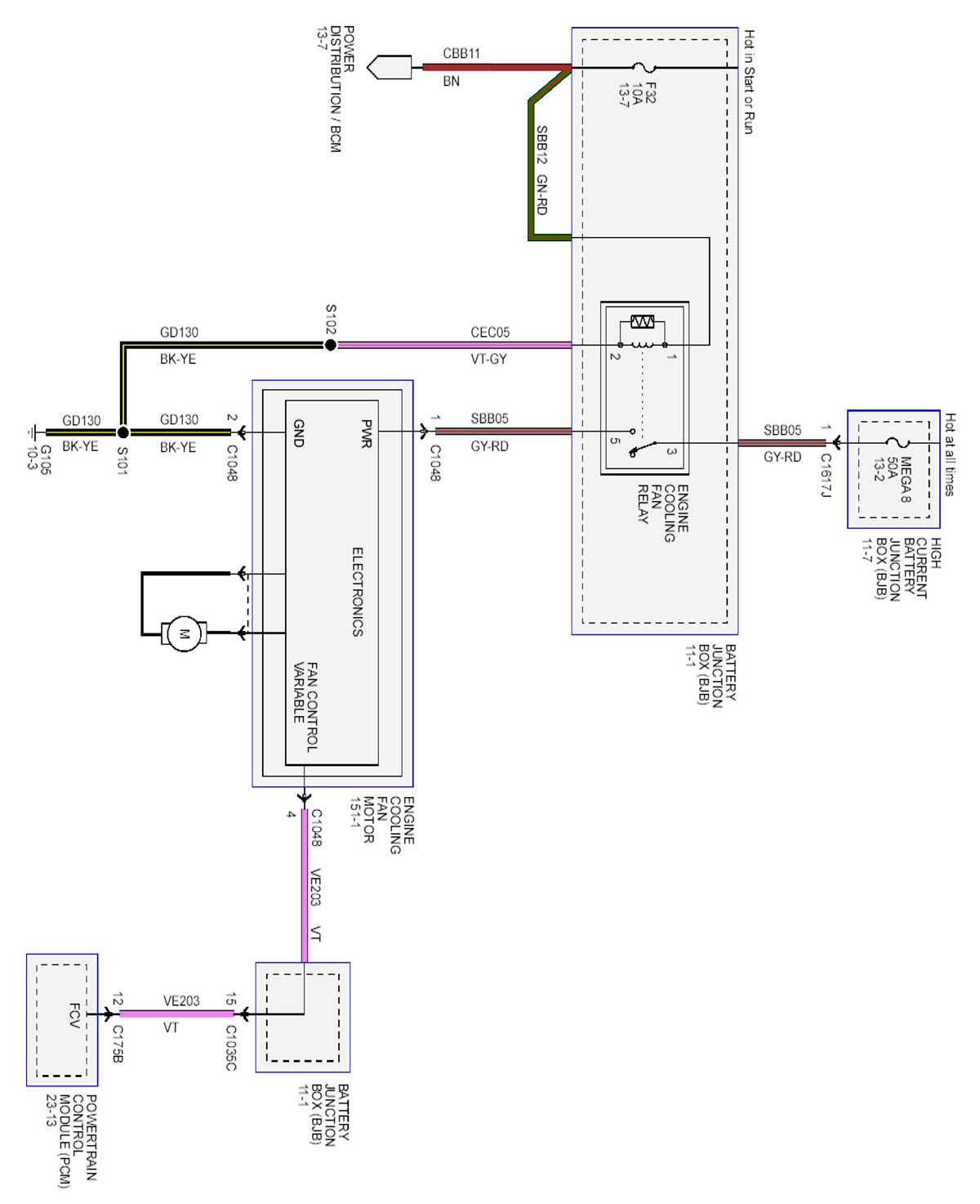 2012 ford focus cooling fan wiring diagram 2012 ford focus cooling fan wiring diagram