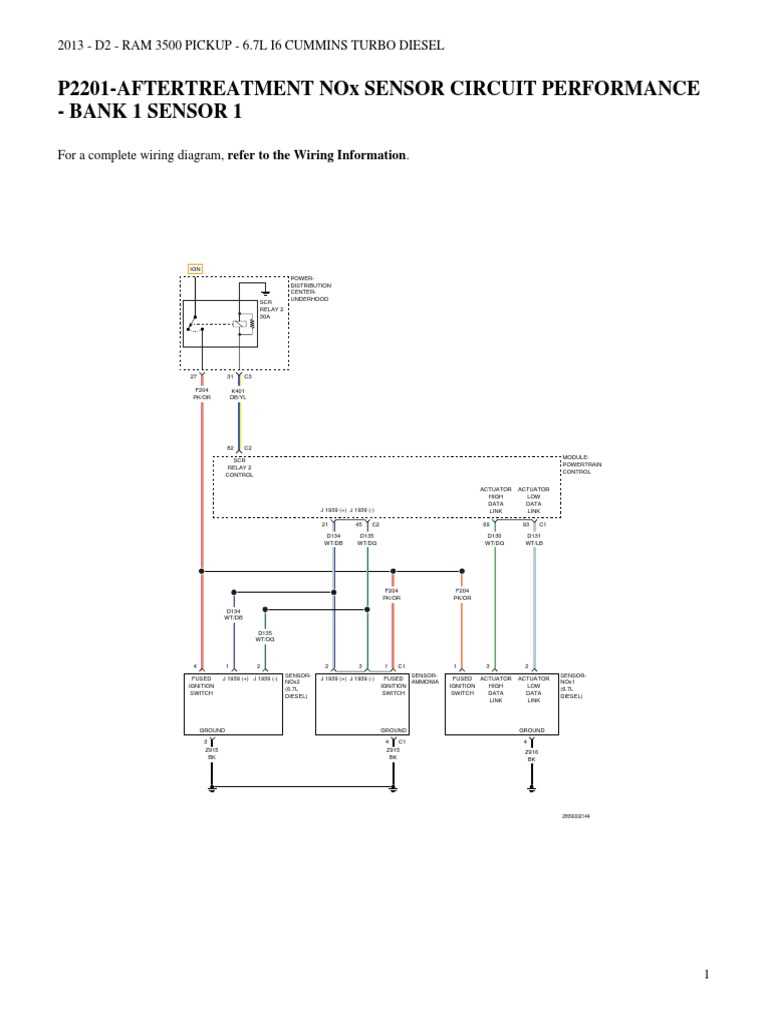 2013 6.7 cummins wiring diagram