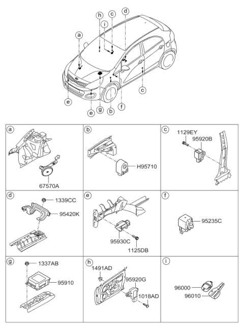 2013 kia rio wiring diagram
