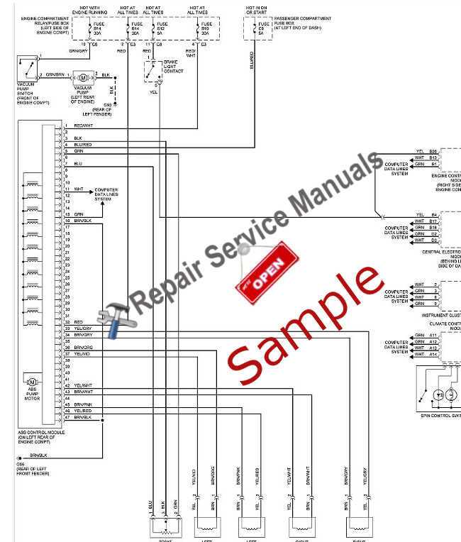 2013 mazda 3 wiring diagram