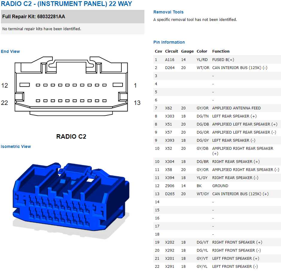 2014 dodge grand caravan wiring diagram