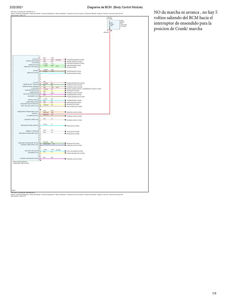 2014 chevy silverado headlight wiring diagram