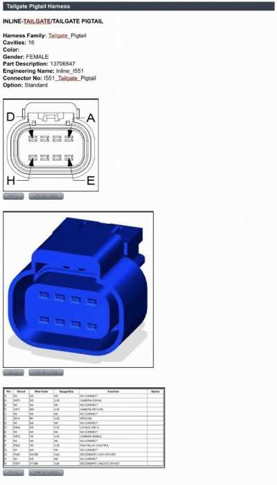 2014 dodge ram tailgate wiring diagram
