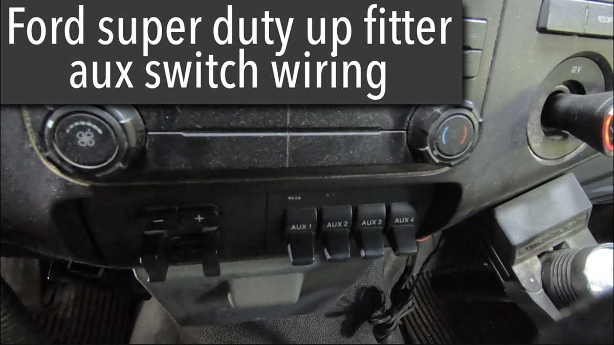2015 ford f350 upfitter switch wiring diagram