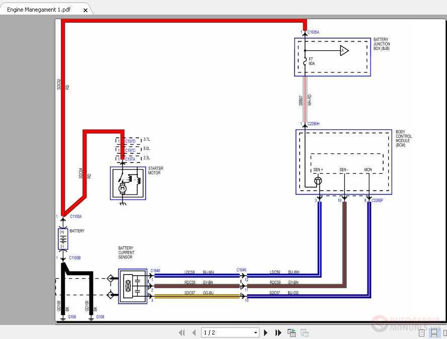 2015 mustang headlight wiring diagram