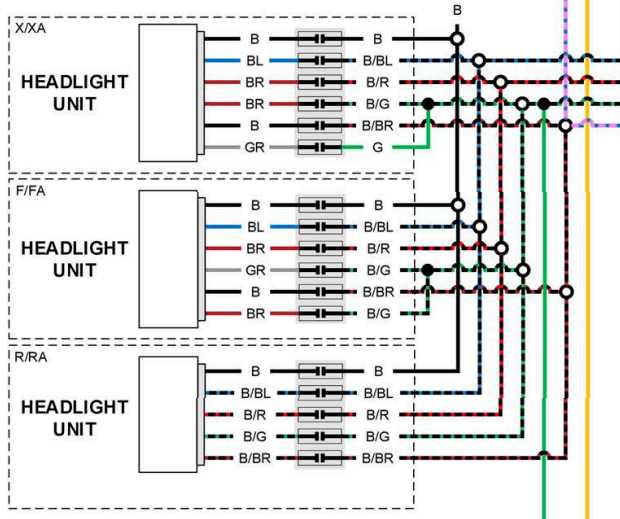 2015 honda cbr650f headlight harness schematic diagram