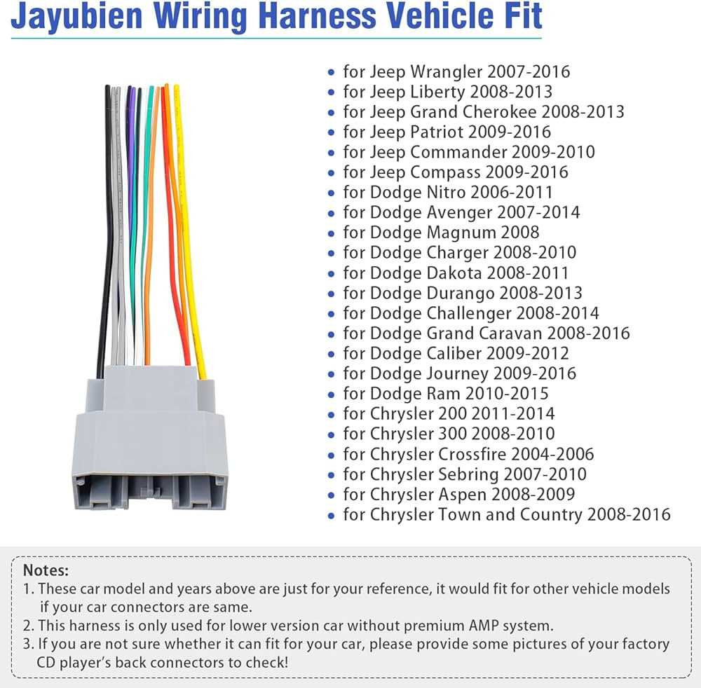 2016 jeep patriot stereo wiring diagram