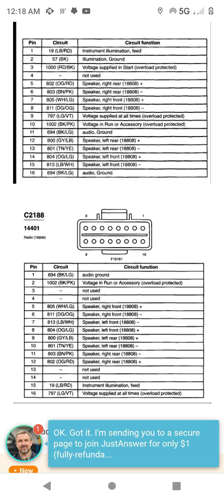 2018 f150 radio wiring diagram