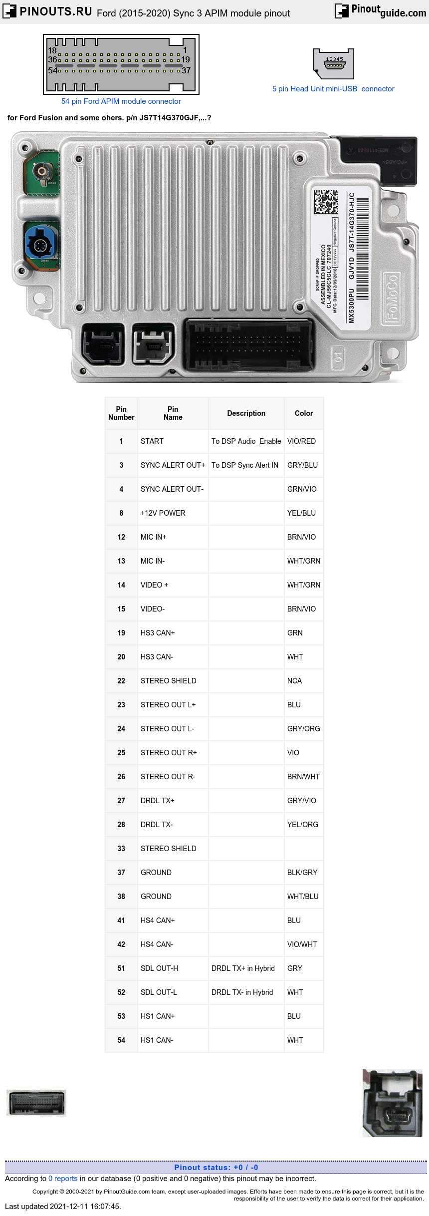 2018 ford fusion radio wiring diagram
