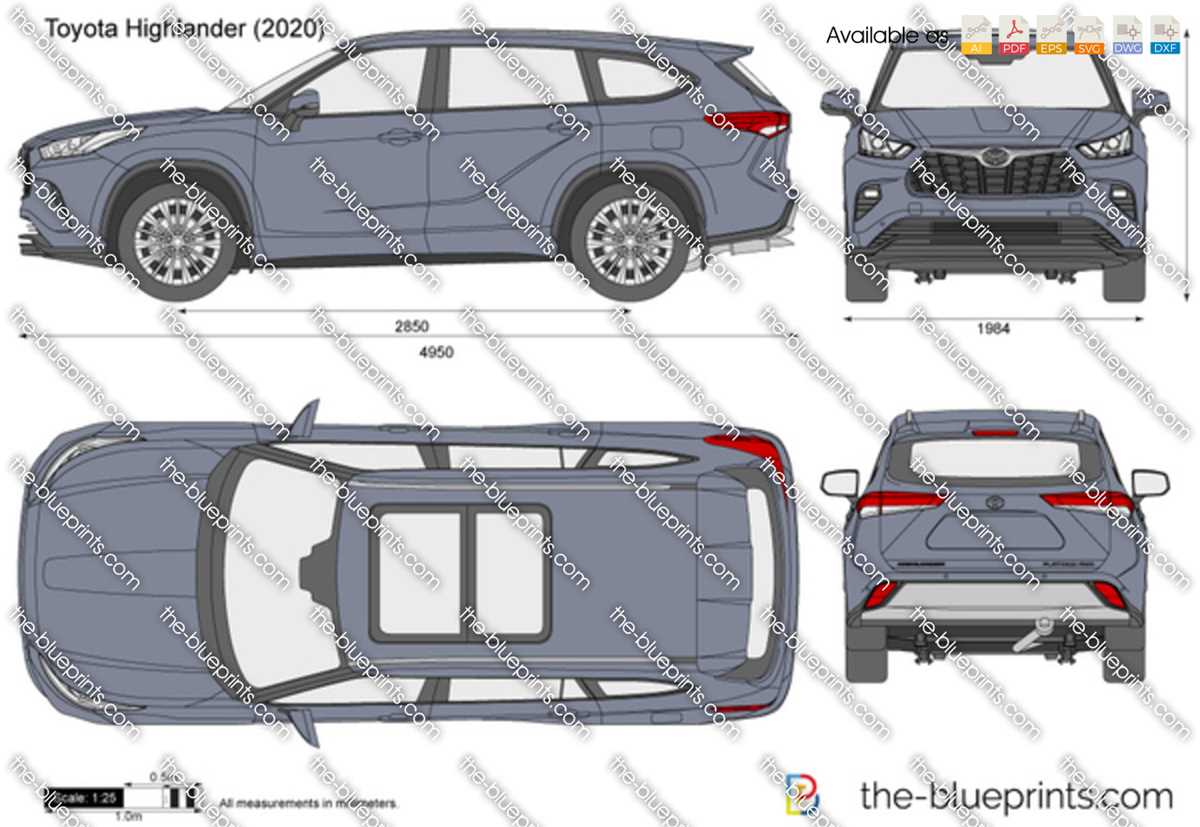 2021 toyota highlander schematic diagram