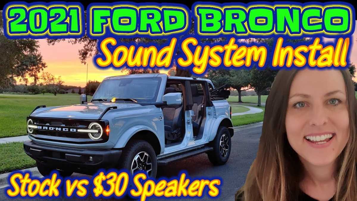 2021 bronco speaker wiring diagram