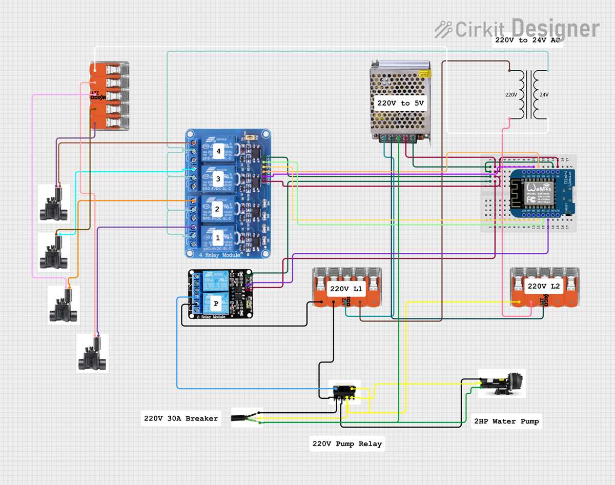 220v pump wiring diagram